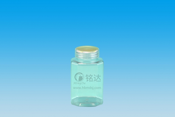 MD-278-PET250cc長(zhǎng)方八角瓶